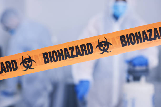 Professional Blood Cleanup technician working in Ambia, IN